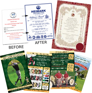 Small format printing designer and designing. small format design including pamphlets, catalogs.